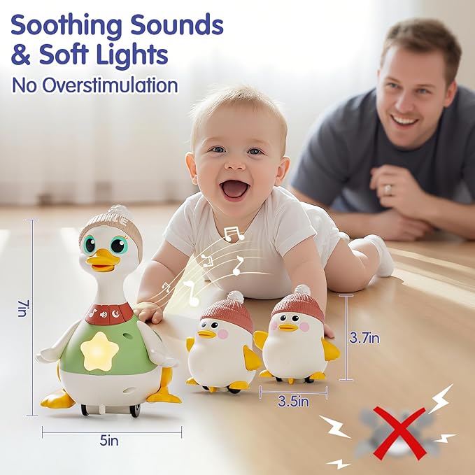 Soothing sounds and soft lights