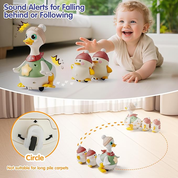 Sound alerts for falling behind